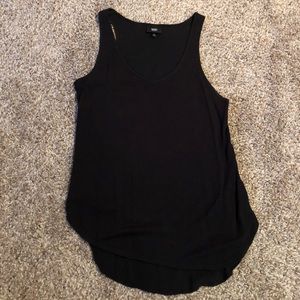 Black tank top